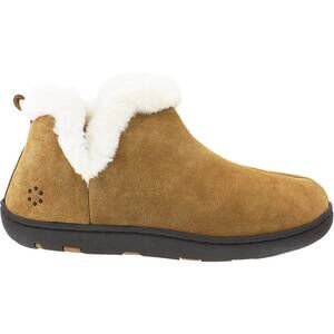 NEW TEMPUR-PEDIC women's vallery ankle boot slipper in hashbrown